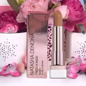 Natasha Denona I NEED A NUDE LIPSTICK in 2b Liron (Light Peachy Beige) 4g *BNIB
